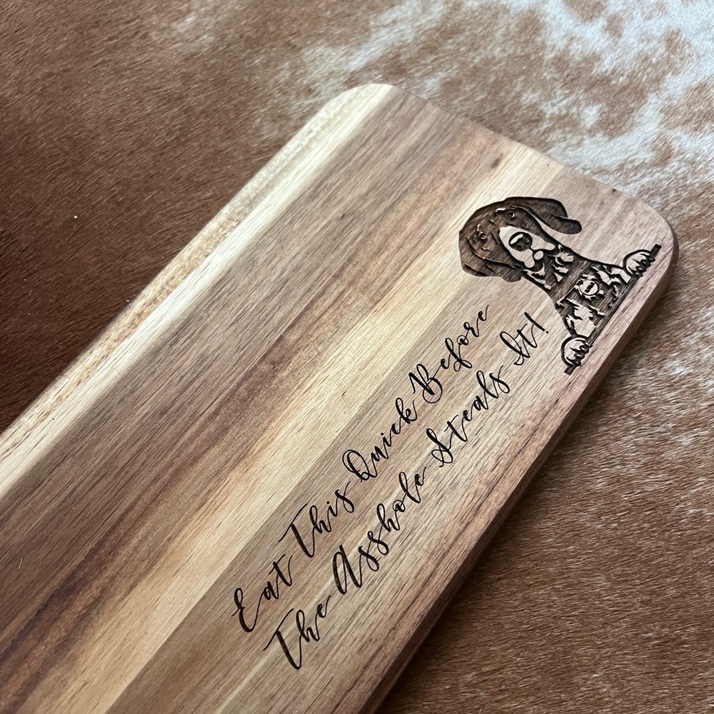 German Shorthaired Pointer Cutting Board